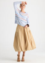 Load image into Gallery viewer, Zaket And Plover - Lace Pop Knit - Clear Sky
