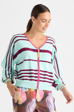 Load image into Gallery viewer, Zaket And Plover - Statement Zip Cardi - Breeze
