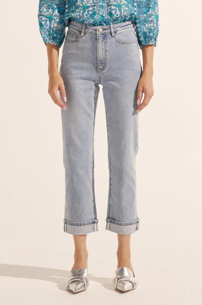 Zoe Kratzmann - Maverick Jean - Light Washed Denim