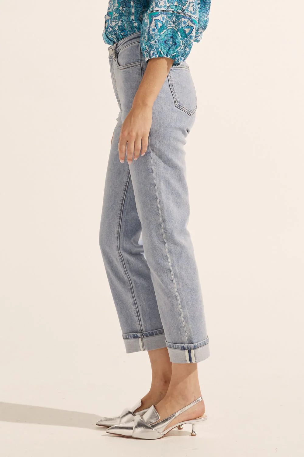 Zoe Kratzmann - Maverick Jean - Light Washed Denim