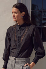 Load image into Gallery viewer, Zoe Kratzmann | Purvey Top | Black
