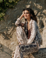 Load image into Gallery viewer, Bella Dahl - Clean Hidden Placket Shirt - Serpent Sage Print
