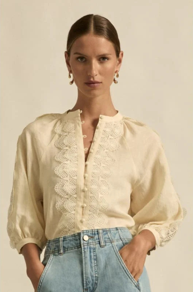 Zoe Kratzmann - Bouquet Top - Sorbet