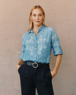 Load image into Gallery viewer, Bella Dahl - Boyfriend Button Down Shirt - Bandana Wash
