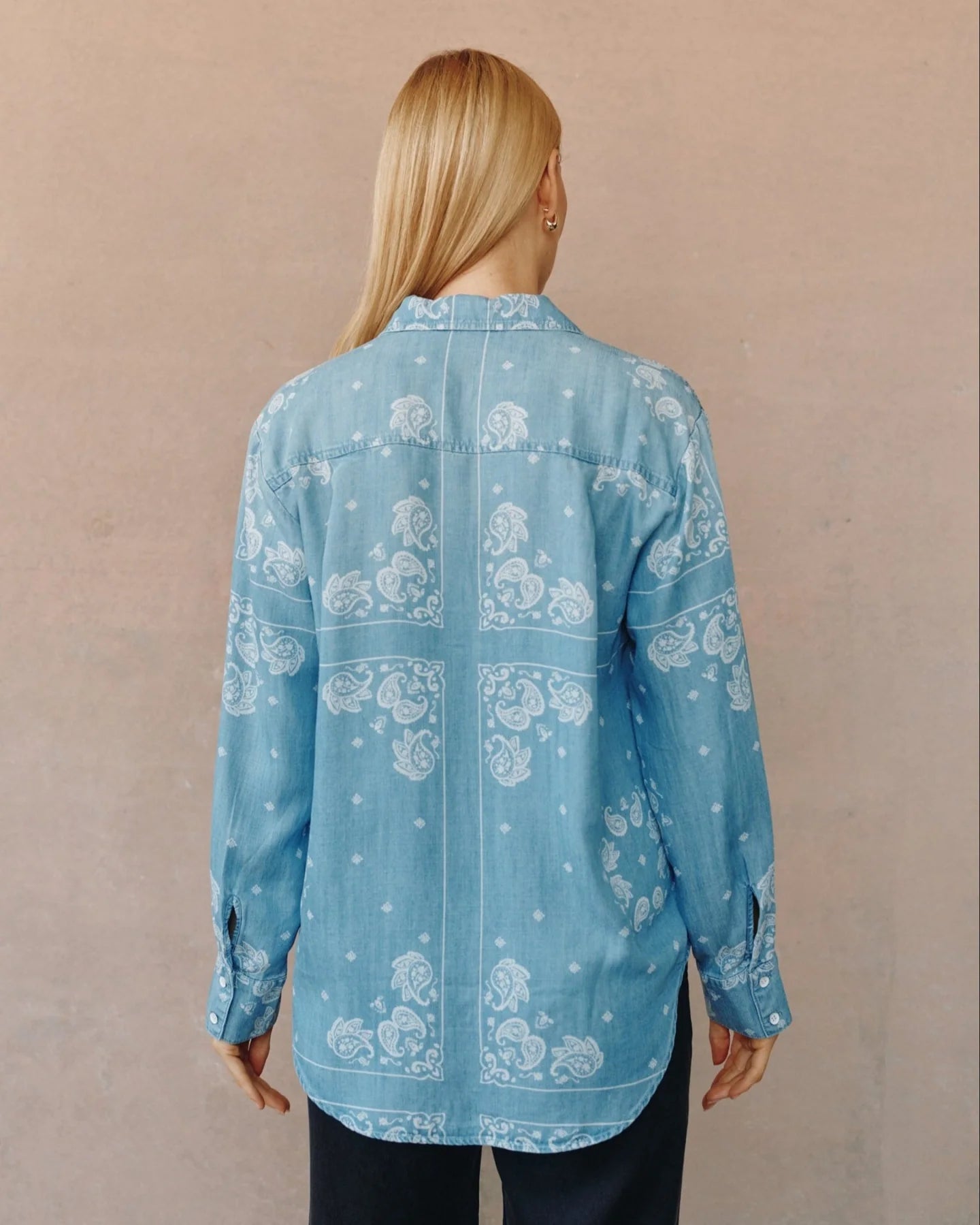 Bella Dahl - Boyfriend Button Down Shirt - Bandana Wash