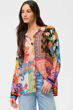 Load image into Gallery viewer, Johnny Was - The Audrey Shirt - Magnolia Patchwork
