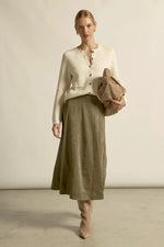 Load image into Gallery viewer, Zoe Kratzmann - Stellar Skirt - Olive
