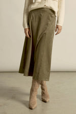 Load image into Gallery viewer, Zoe Kratzmann - Stellar Skirt - Olive
