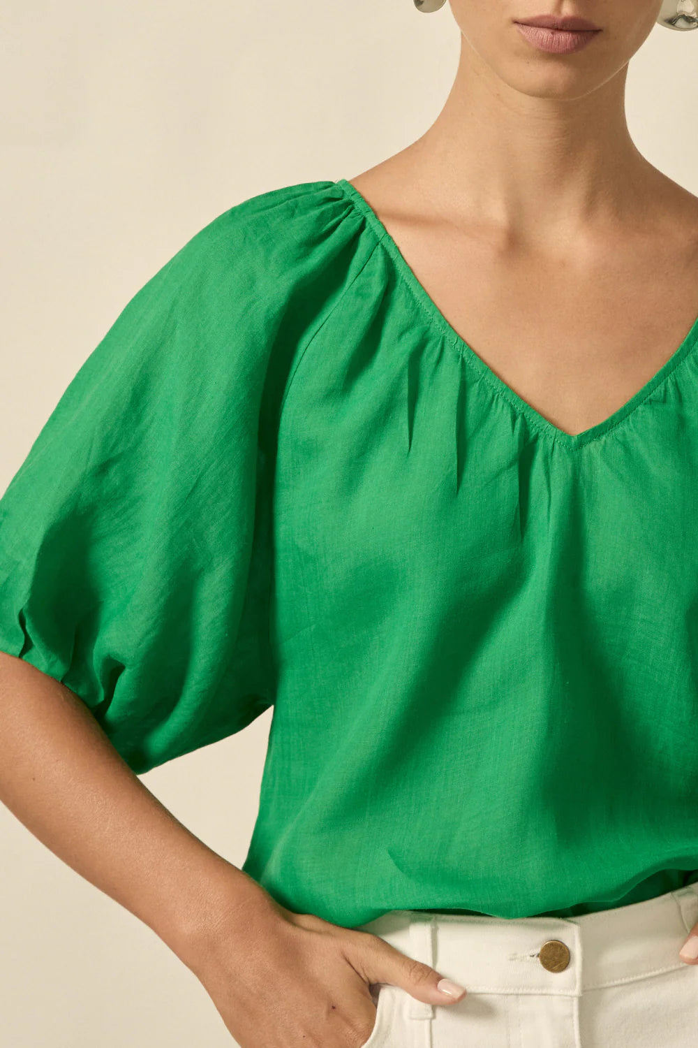 Zoe Kratzmann - Trace Top - Parrot