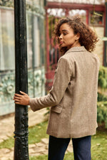 Load image into Gallery viewer, La Petite Etoile - Villie Blazer - Marron Brown

