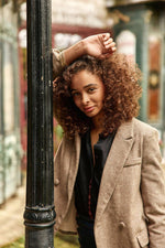 Load image into Gallery viewer, La Petite Etoile - Villie Blazer - Marron Brown
