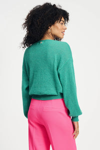 Pom Amsterdam - Fresh Green Cardigan