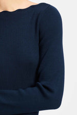 Load image into Gallery viewer, Pom Amsterdam - Body Nightfall Blue Top
