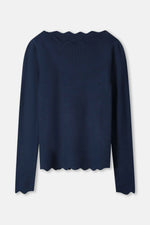 Load image into Gallery viewer, Pom Amsterdam - Body Nightfall Blue Top
