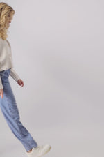 Load and play video in Gallery viewer, Monari - Trench Knit Jacket - Cream Beige

