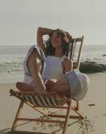 Load and play video in Gallery viewer, Splendid - Talula Sweater Tank - White
