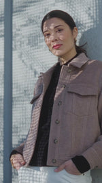Load and play video in Gallery viewer, Foil - Monty Wool Jacket - Bluff
