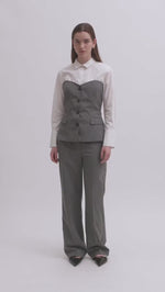 Load and play video in Gallery viewer, Second Female - Emeli Trousers - Grey Melange
