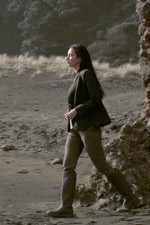Load and play video in Gallery viewer, Lania - Saddle Jacket - Military
