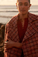 Load image into Gallery viewer, Zoe Kratzmann - Revel Coat - Berry Check
