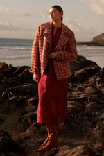 Load image into Gallery viewer, Zoe Kratzmann - Revel Coat - Berry Check

