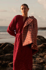 Load image into Gallery viewer, Zoe Kratzmann - Revel Coat - Berry Check
