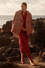 Load image into Gallery viewer, Zoe Kratzmann - Revel Coat - Berry Check
