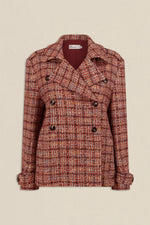 Load image into Gallery viewer, Zoe Kratzmann - Revel Coat - Berry Check

