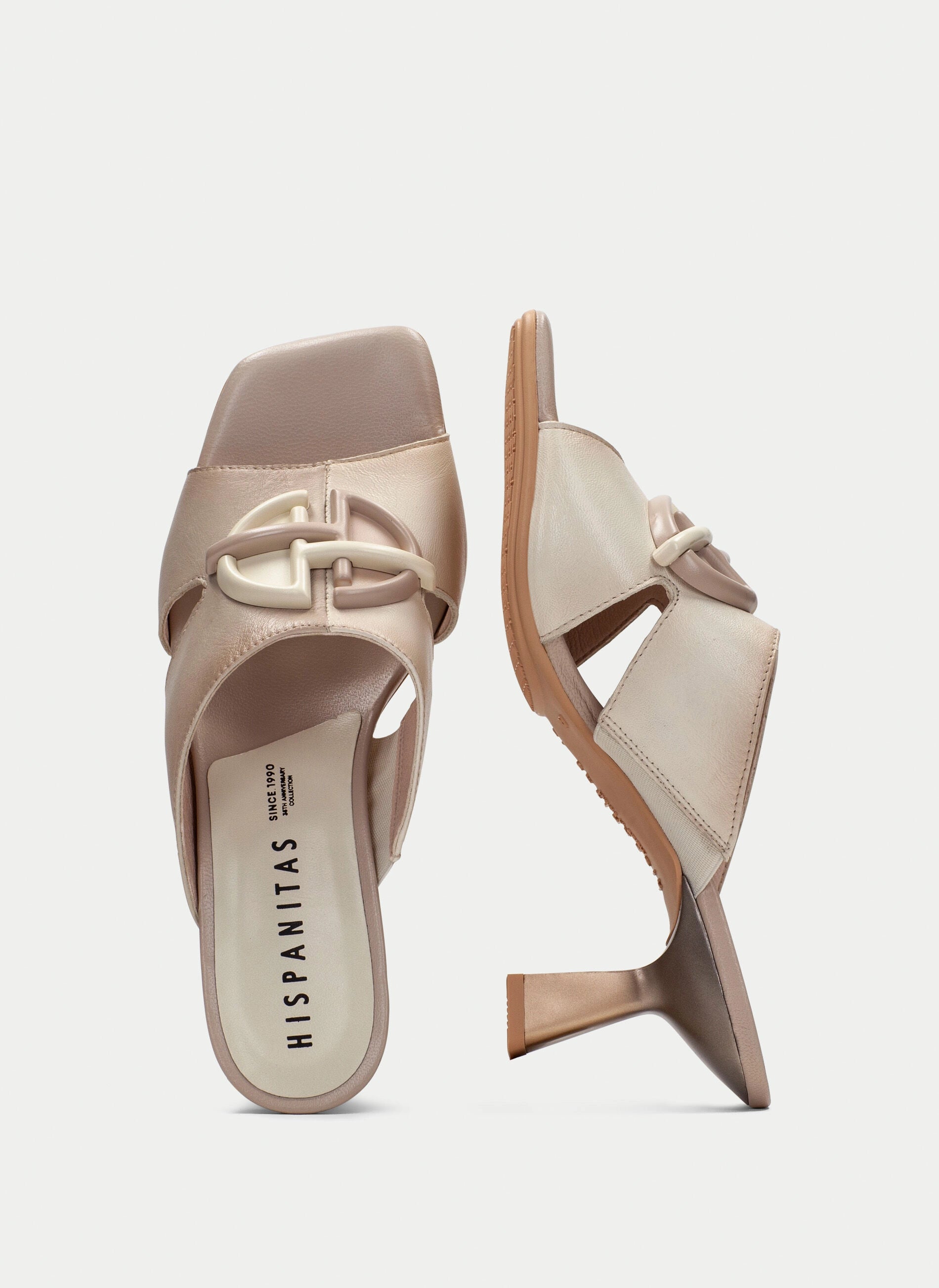 Hispanitas - Danielle Slingback Sandal - Taupe/Latte
