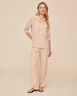 Load image into Gallery viewer, Bella Dahl - Shirt Tail Button Down Shirt - Linen Sand
