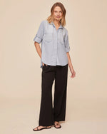 Load image into Gallery viewer, Bella Dahl - Split Back Button Down Shirt - Light Sunspray Wash
