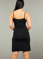 Load image into Gallery viewer, Tani - Short Slip  Dress Adjust - Black
