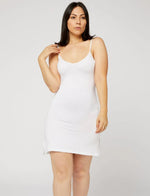 Load image into Gallery viewer, Tani - Short Slip Dress Adjust - White
