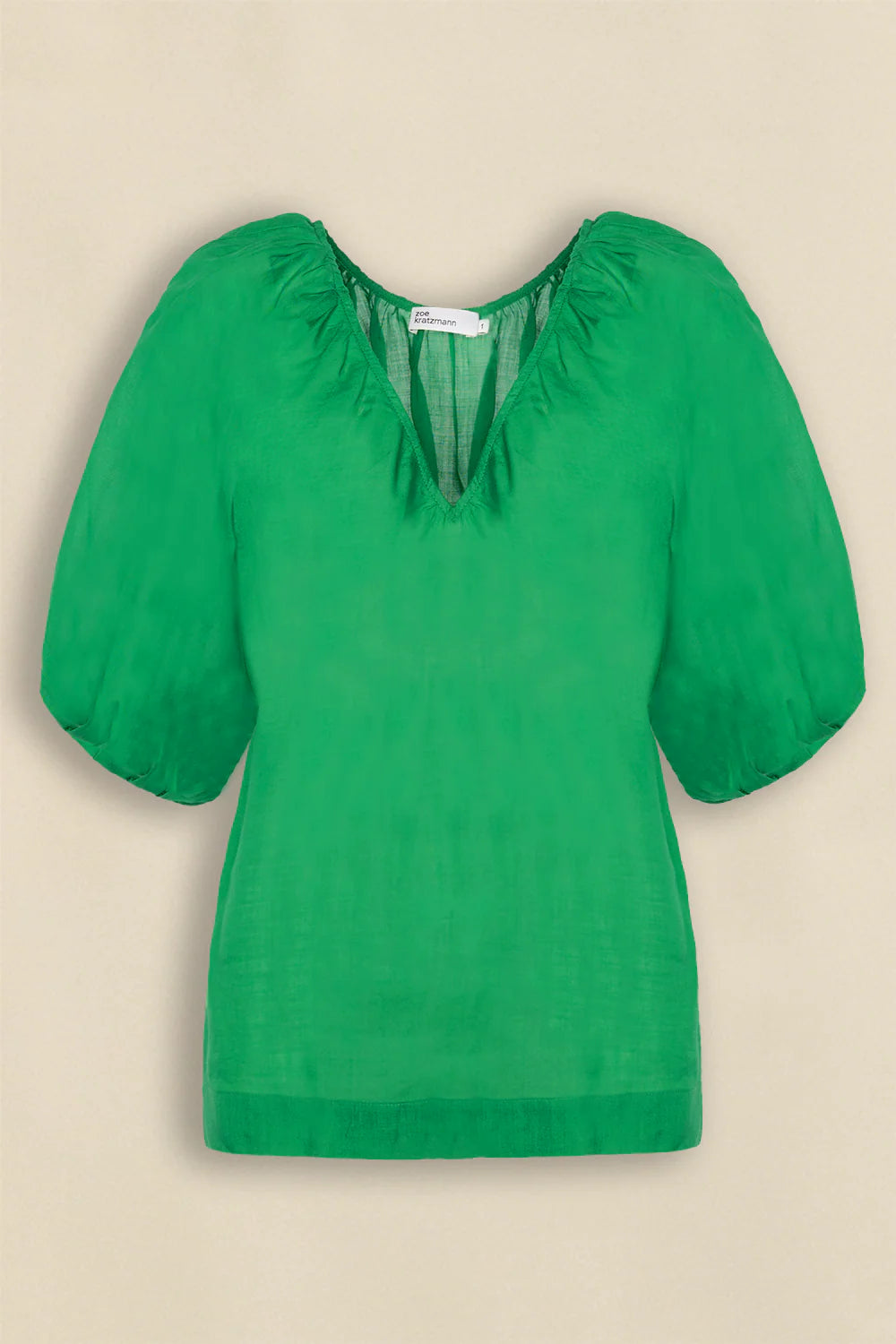 Zoe Kratzmann - Trace Top - Parrot