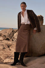 Load image into Gallery viewer, Zoe Kratzmann - Stellar Skirt - Mocha
