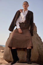 Load image into Gallery viewer, Zoe Kratzmann - Stellar Skirt - Mocha
