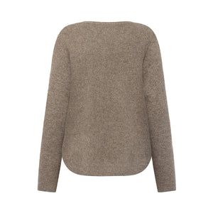 Mansted - Zoe Button Knit - Walnut