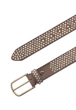 Load image into Gallery viewer, B.Belt - Taupe Zoe Belt - Gold
