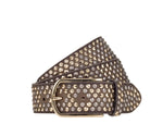 Load image into Gallery viewer, B.Belt - Taupe Zoe Belt - Gold
