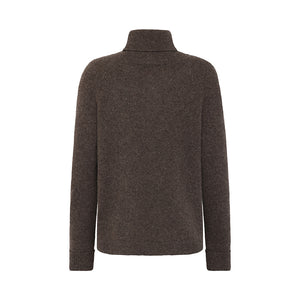 Mansted - Zoraja Turtle Neck Knit - Brown