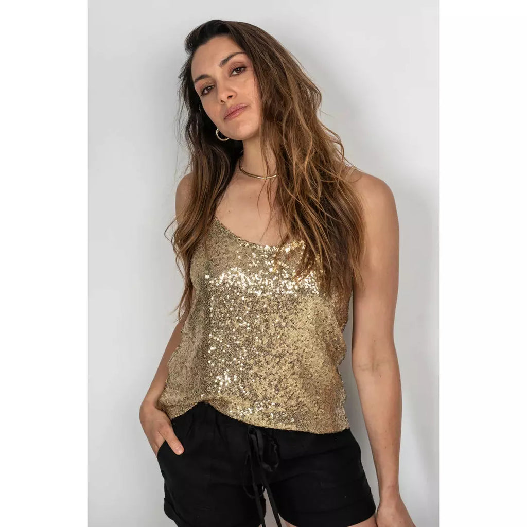 Joey | Twinkle Camisole | Gold