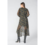 Load image into Gallery viewer, Le Temps Des Cerises | Chic Long Sleeve Dress Black

