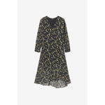 Load image into Gallery viewer, Le Temps Des Cerises | Chic Long Sleeve Dress Black
