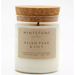 Load image into Gallery viewer, Mintstone | Small Soy Candle Asian Pear And Lily
