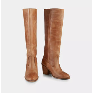 Ivy Lee Copenhagen | Jenny Escuvado Boot | Dark Tan