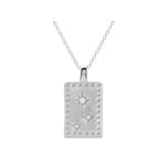 Load image into Gallery viewer, Murkani | Rectangle Necklace | Sterling Silver
