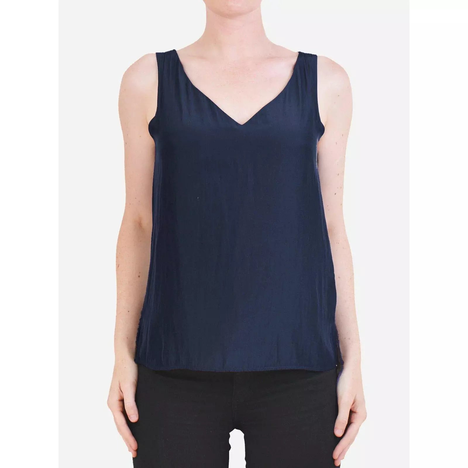 Mela Purdie | Audrey Tank Navy