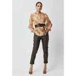 Load image into Gallery viewer, Once Was | Milton Variegated Wrap Belt Black
