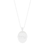 Load image into Gallery viewer, By Charlotte | Everything You Are Is Enough Small Necklace | Silver
