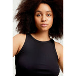 Load image into Gallery viewer, Gestuz | Drew Singlet Top Black
